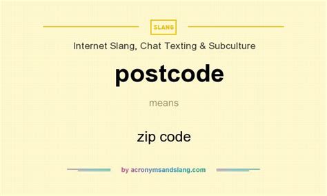 What Does Postcode Mean Definition Of Postcode Postcode Stands For