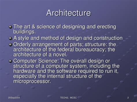 The camelcase notation is one of the most popular word separation schemes. PPT - Using Enterprise Architecture to Avoid Errors and ...