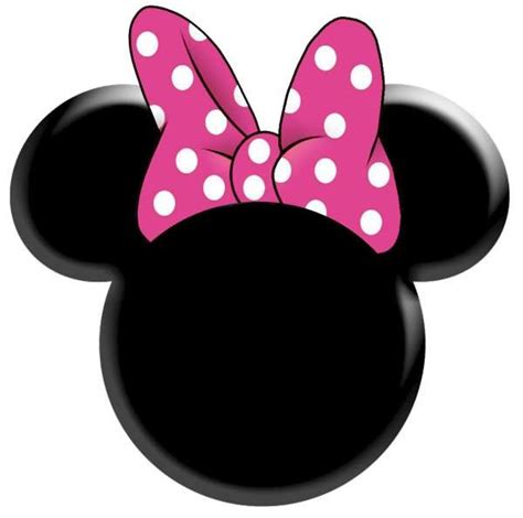 Minnie Mouse Head Printable Invitation Design Blog