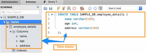 Mysql Create Table Tutorial With Examples