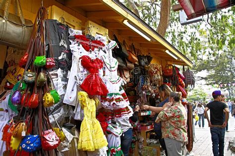 Olvera Street In Los Angeles Editorial Photo Image Of
