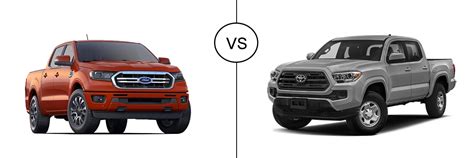 Ford Ranger Vs Toyota Tacoma Robberson Ford Sales Inc