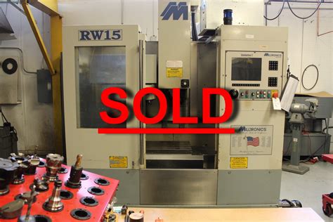 Used Milltronics Vertical Machining Center Rw15 For Sale
