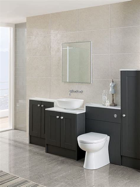 The door unit offers ample space to store all of your bathroom. Chiltern Clay Carbon | Traditional bathroom furniture ...