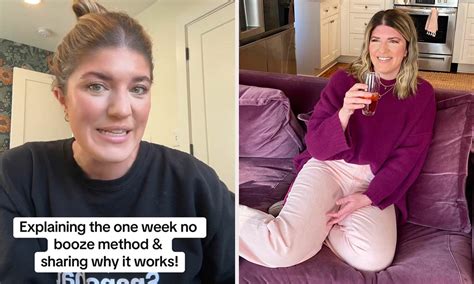 Woman Goes Viral With One Week No Booze Method