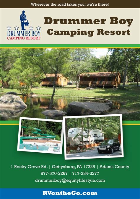 In addition, we provide a wide variety of recreational activities for your entire family to enjoy. Drummer Boy Camping Resort by AGS/Texas Advertising - Issuu