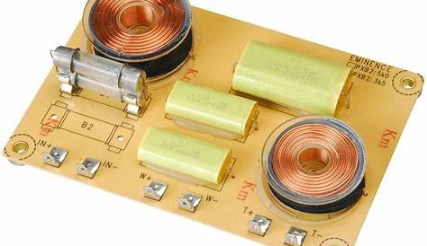 2 way speaker crossover circuit diagram