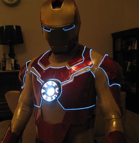 How To Make An Ironman Costume Using The Vinyl And Foam Method 8 Steps