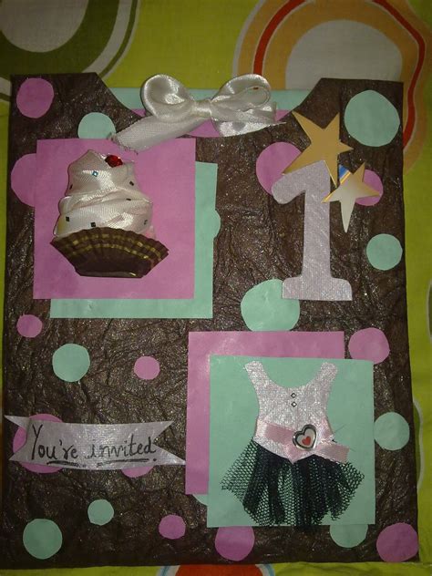 That will inspire guests to attend again, only include information that the guests and guest's parents need to know. Happily Ever Crafter: Handmade Birthday Invitation Card