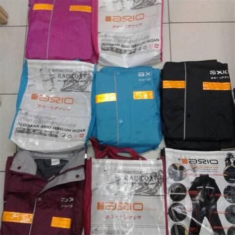 Jual Jas Hujan Axio Model Baru / Axioo Tipe Baru  Jakarta Barat