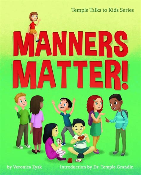 Manners Matter Temple Talks To Kids Autism Awareness