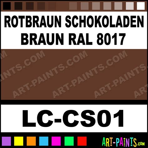 Rotbraun Schokoladen Braun Ral 8017 German Tanks Wwii Airbrush Spray