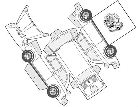 8+ Best Paper Car Templates & Designs | Free & Premium ...