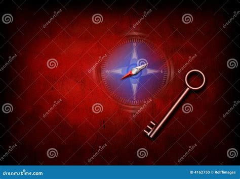 Navigation Key Stock Photo Image Of Lock Background 4162750