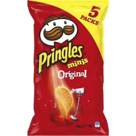 Pringles Minis Salted Chips Multipack 5 Each Zyppioneshop