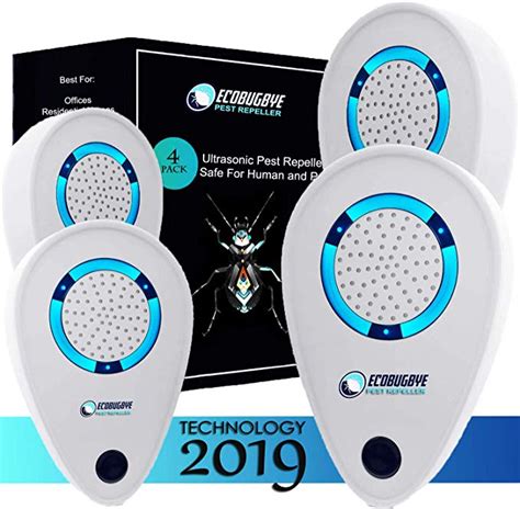 Most ultrasonic pest repeller devices deliver sound in all directions. Amazon.com : EcoBugBye Natural Ultrasonic Pest Repeller ...