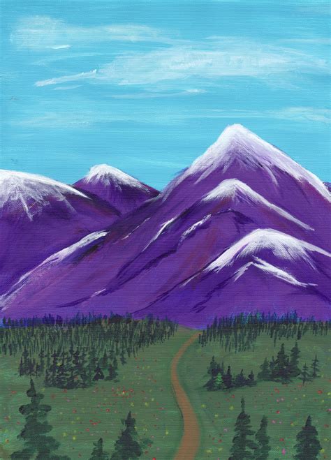 Purple Mountains Majesty By Superpower Pnut On Deviantart