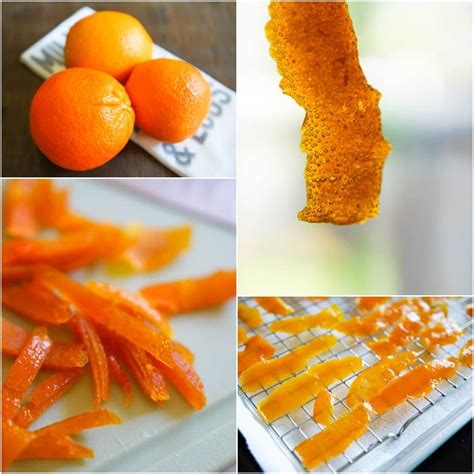 How To Make Candied Orange Peel For Dipping In Chocolate Cookies