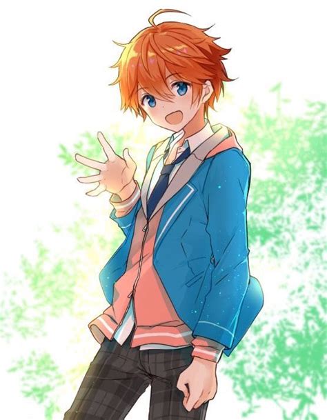 Anime Boy Orange Hair Qanimee