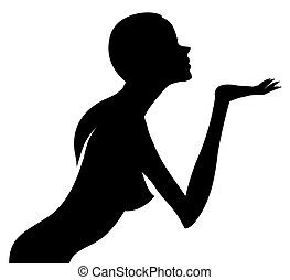 Female Silhouette Illustrations And Stock Art Female Silhouette Illustration Graphics