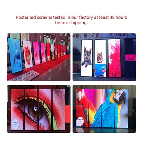 Hd Light Weight P25 Mirror Poster Led Screen For Advertising Buy