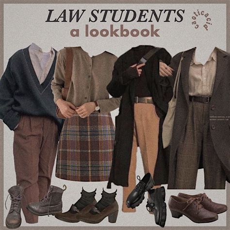 Niche Meme Outfit Inspo Law Aesthetic Dark Academia Fall Autumn