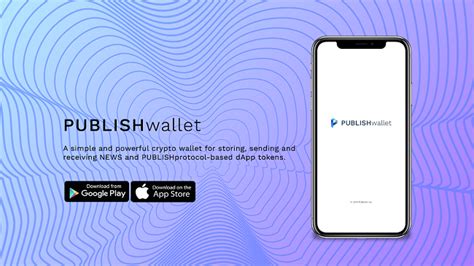 Blockchain media platform PUBLISH launches crypto wallet ...