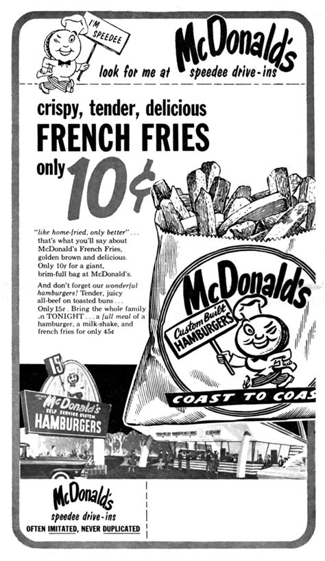 How Mcdonalds Took Over The World In Pictures Old Advertisements