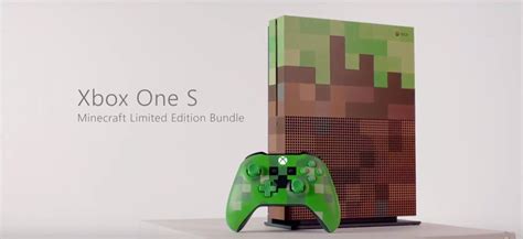 Minecraft Xbox One S Limited Edition Bundle Coming In October Xbox
