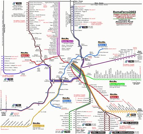 Metro Subway Map Rome Italy Map Of World