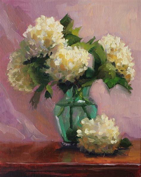 DSC 0025 12721600 Flower Art Painting Hydrangea Painting