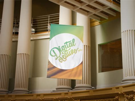 Download Hanging Banner Mockup | Free Mockup