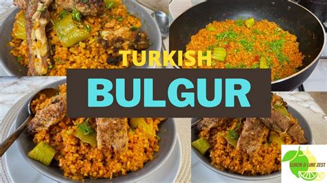 Turkish Restaurant Style Bulgur Recipe Very Easy Healthy Bulgur