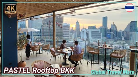Pastel Rooftop Bar Bangkok 22nd Floor Aira Hotel Sukhumvit 11 🇹🇭