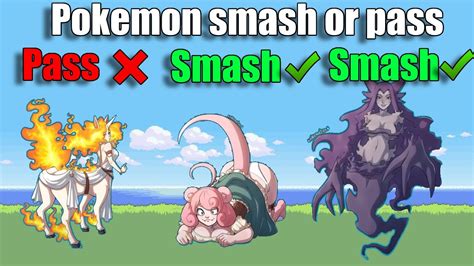 Smash Or Pass Pokemon Edition Youtube