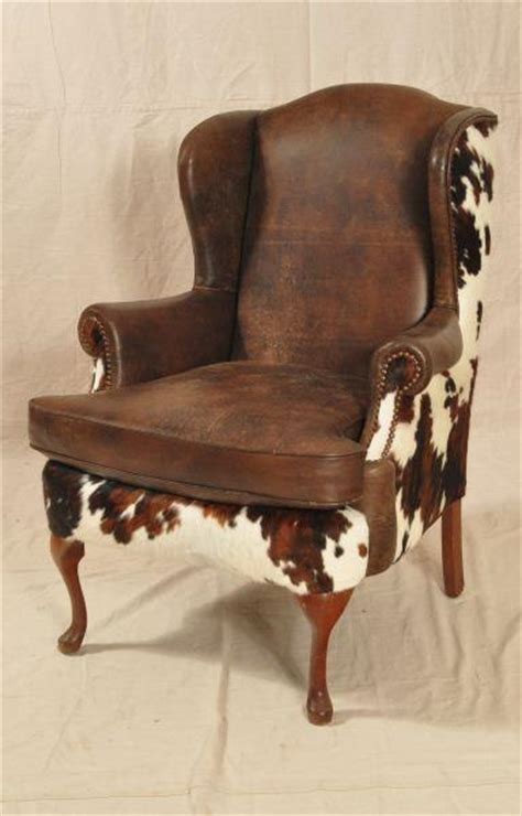Read product availability, reviews, size, and color of the cowhide furniture of your choice. Custom Cowhide Western Wing-Back Chair
