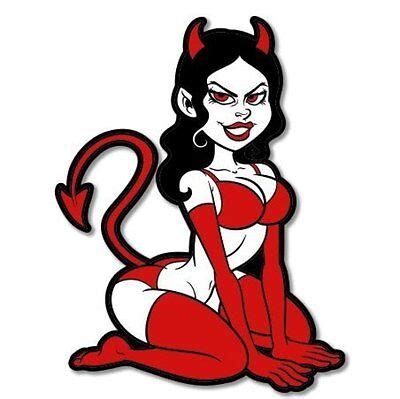 Sexy Devil Car Vinyl Sticker Select Size Ebay