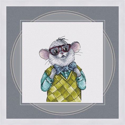 Cross stitch and heavy metal might not sound like they go together however these awesome pieces show you otherwise. Rat Cross Stitch Pattern PDF Instant Download Cute Cross ...