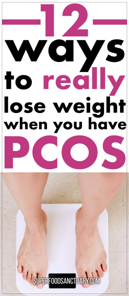 How To Lose Weight With Pcos My Top 12 Ways Superfood Sanctuary
