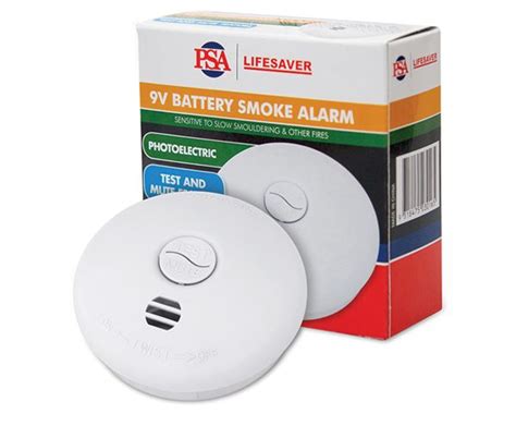 Make sure everyone knows where it is and how to use it. PSA Photoelectric smoke alarm battery operated - PSALIFPE9M | Extinguishers