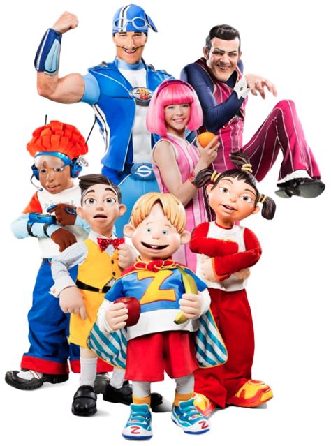 Image Nick Jr Lazytown Characters Cast Mainpng Lazytown Wiki