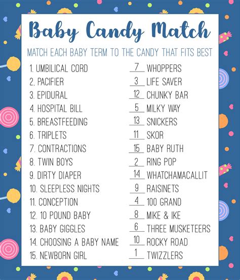 For many people, math is probably their least favorite subject in school. 7 Best Images of Free Printable Candy Quiz - Printable ...