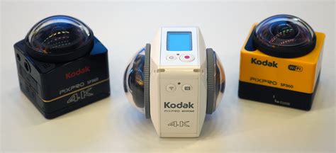 New Kodak Pixpro 360 4k Vr Camera In Development Ephotozine