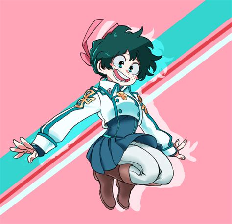 Female Deku Art