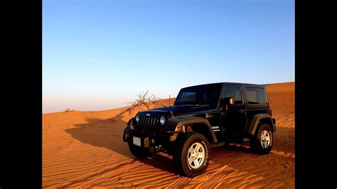 Jeep Wrangler Jk Trying To Get Unstuck In Lina Saudi Arabia 20