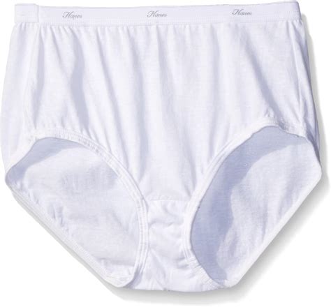 select sz color hanes womens panties 6 pack cotton brief clothing shoes and accessories panties