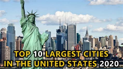 Top 10 Largest Cities In The United States 2020 Youtube