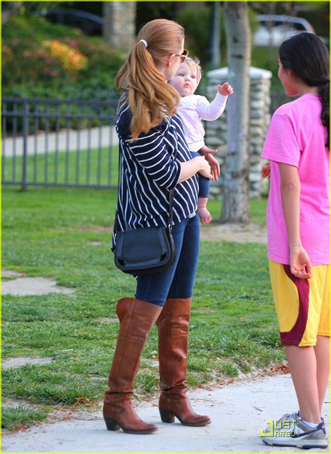 Full Sized Photo Of Amy Adams Plays In The Park With Aviana 01 Photo 2526635 Just Jared