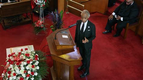 Rev Al Sharpton Delivers The Eulogy At The Funeral Of Jordan Neely