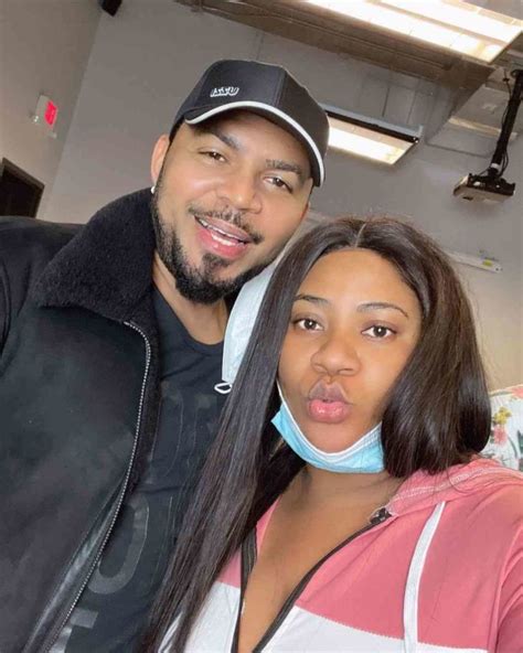 Actress Nkechi Blessing Gushes Over Ramsey Nouah On Movie Set In America Fromnaija
